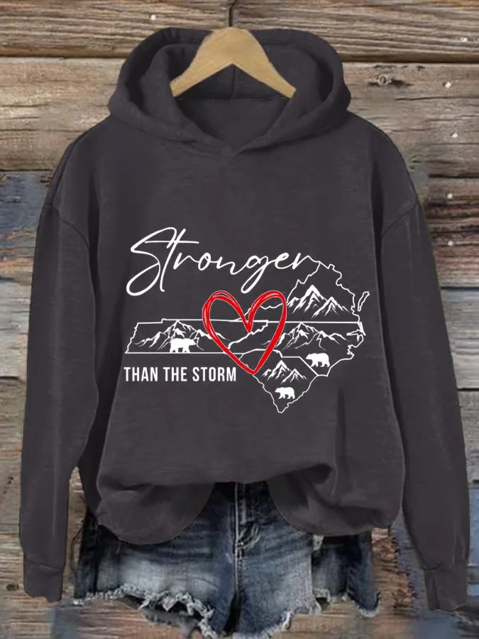 Women's Appalachia Strong Print Casual Hoodie