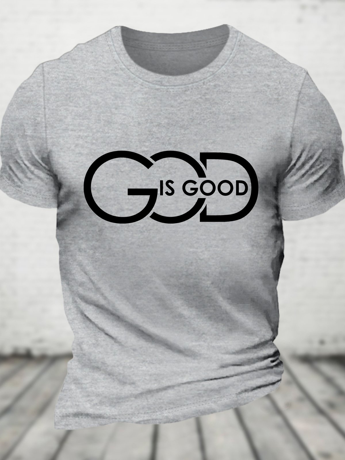 God Is Good Cotton T-shirt