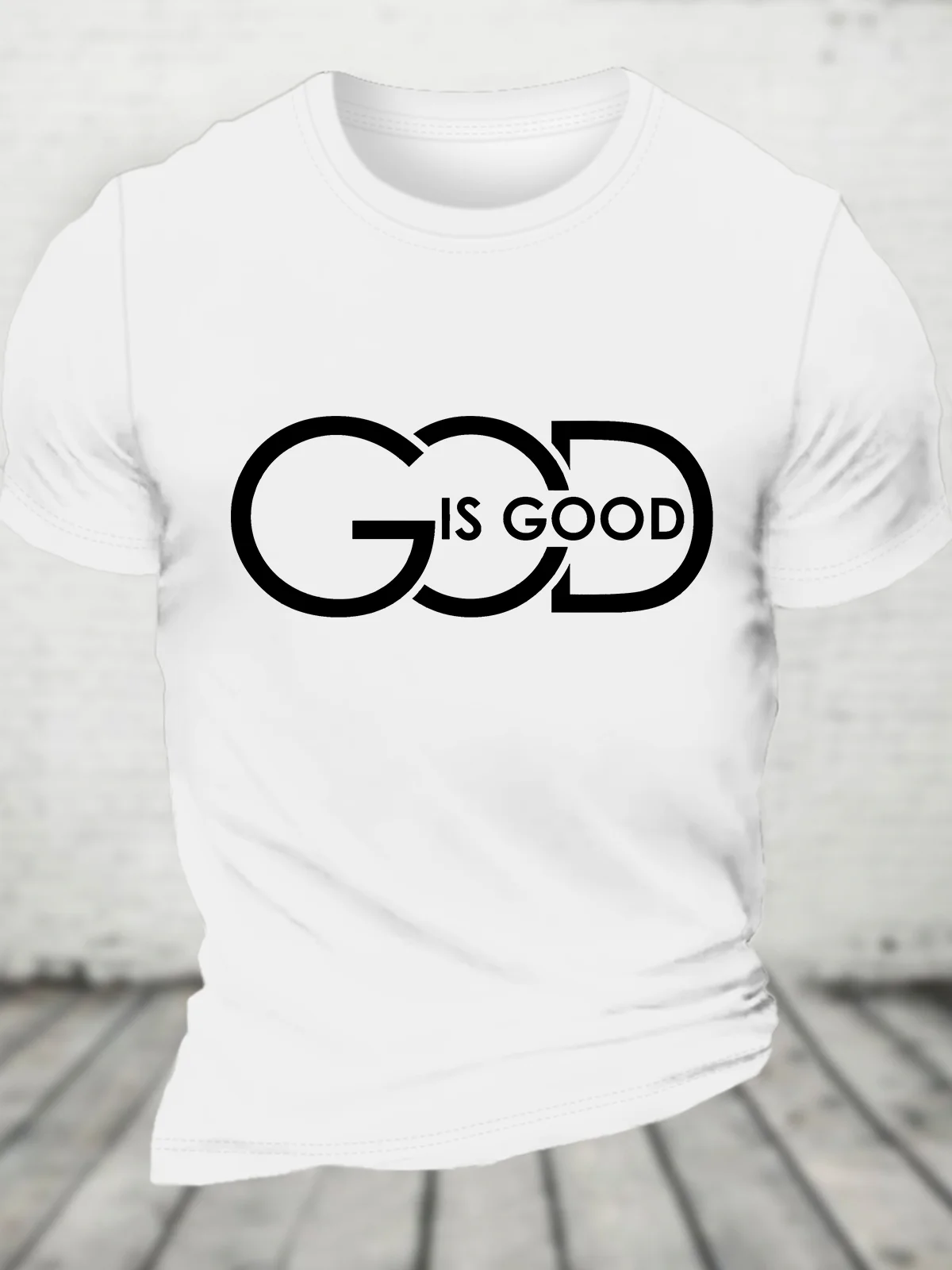 God Is Good Cotton T-shirt