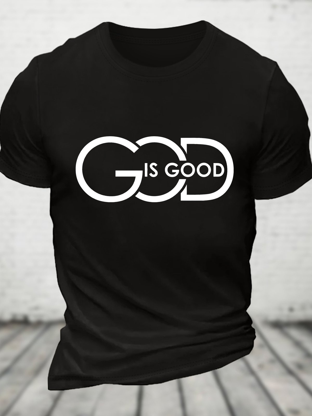 God Is Good Cotton T-shirt