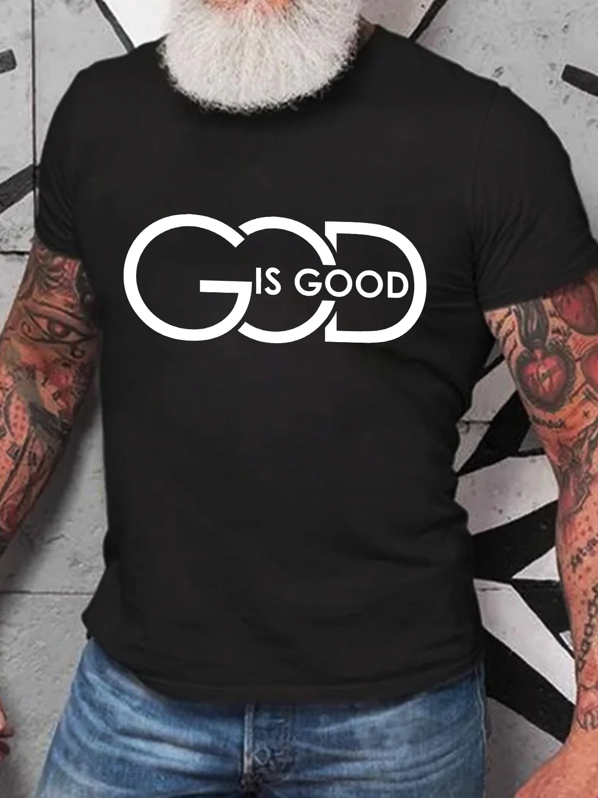 God Is Good Cotton T-shirt