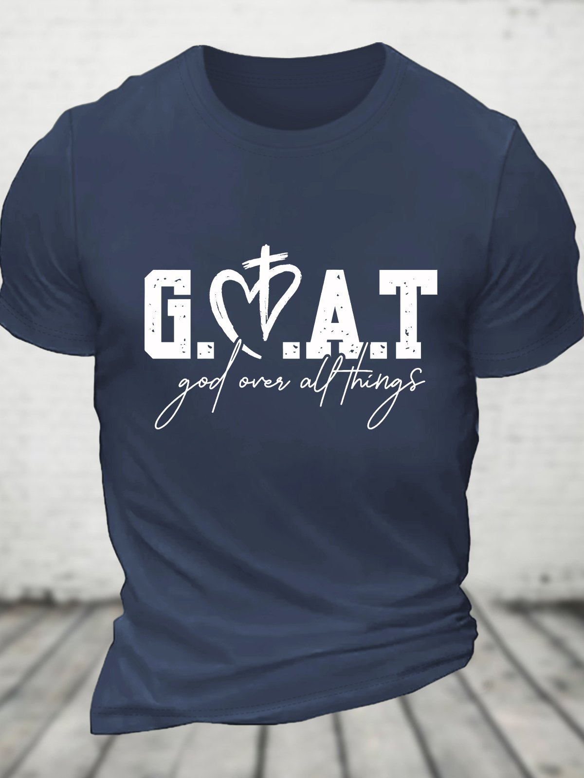 God Over All Things Cotton T-shirt