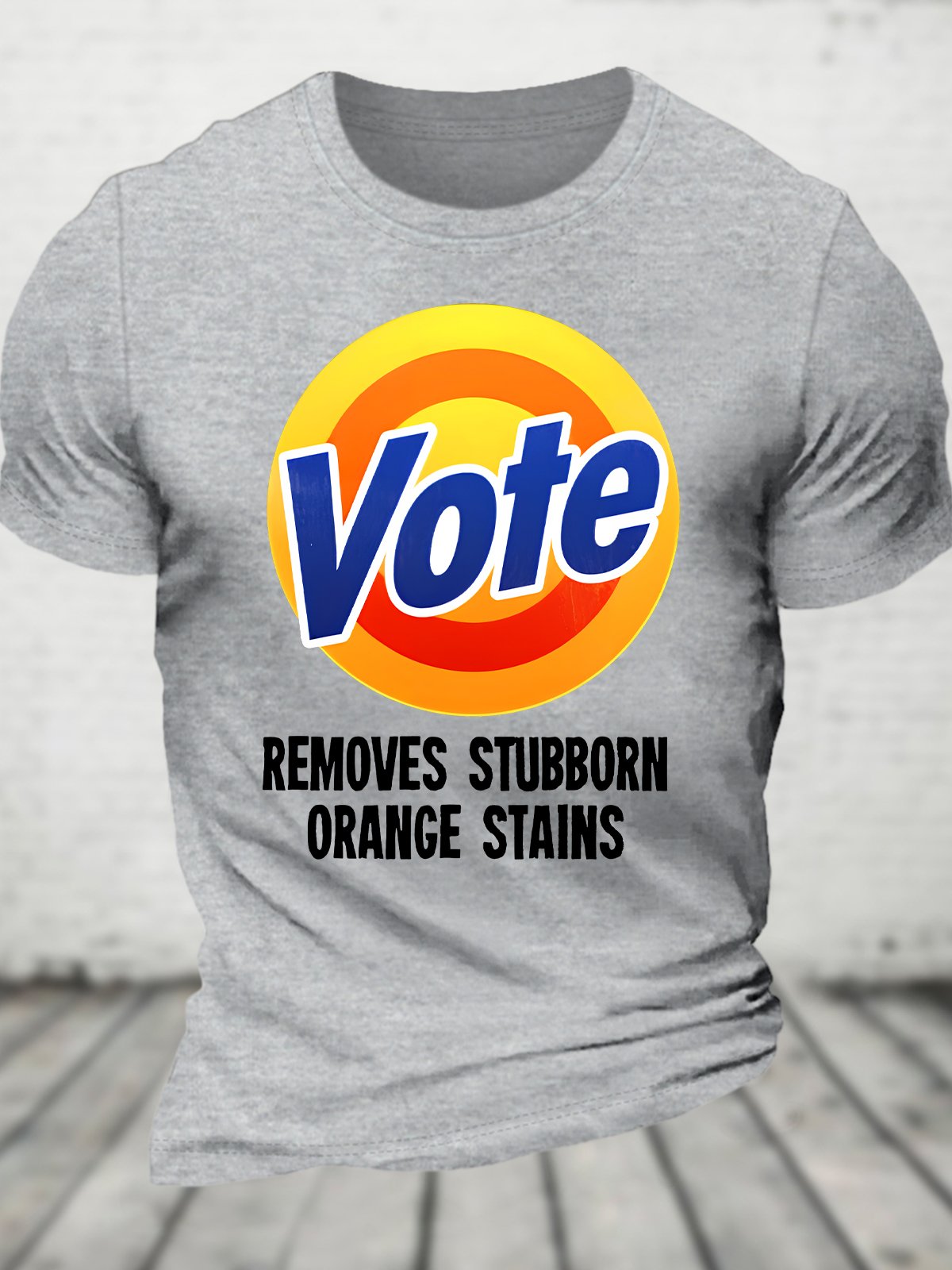 Vote Removes Stubborn Orange Stains Cotton T-shirt