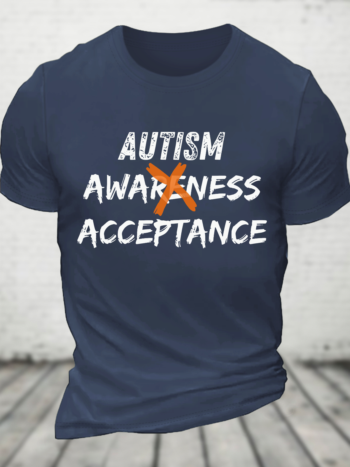 Autism Awareness Acceptance Cotton T-Shirt