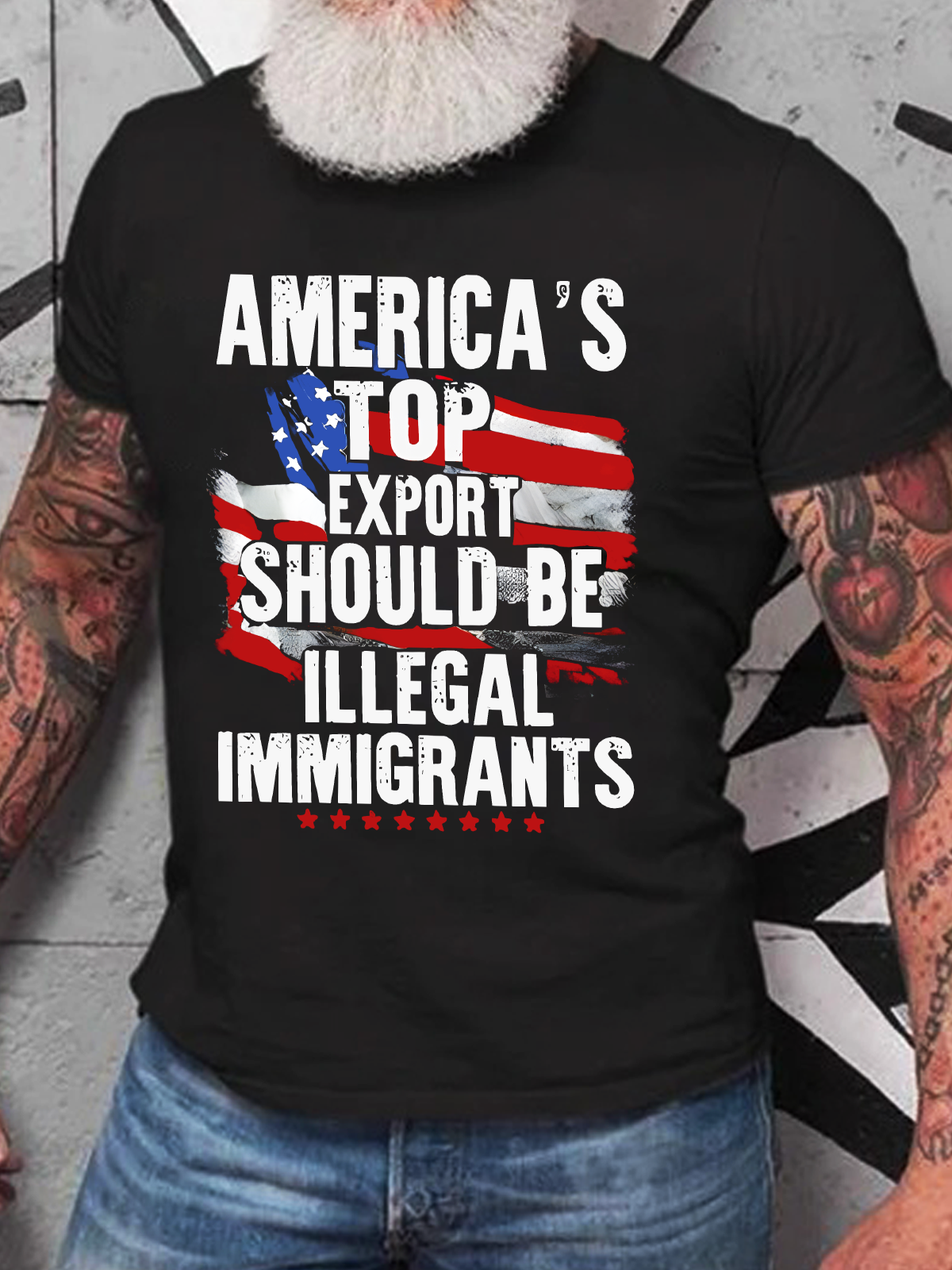 America's Top Export Should Be Illegal Immigrants Cotton T-Shirt