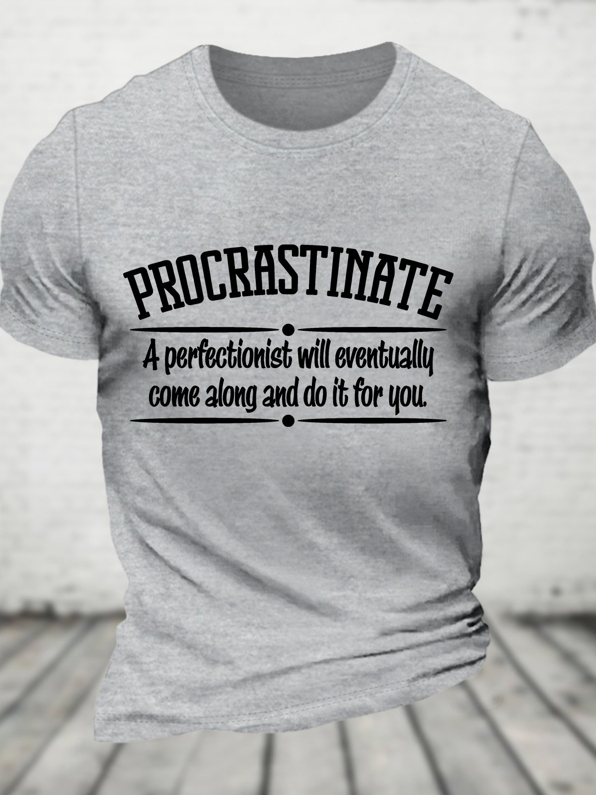 Proactive Procrastinator Cotton T-shirt