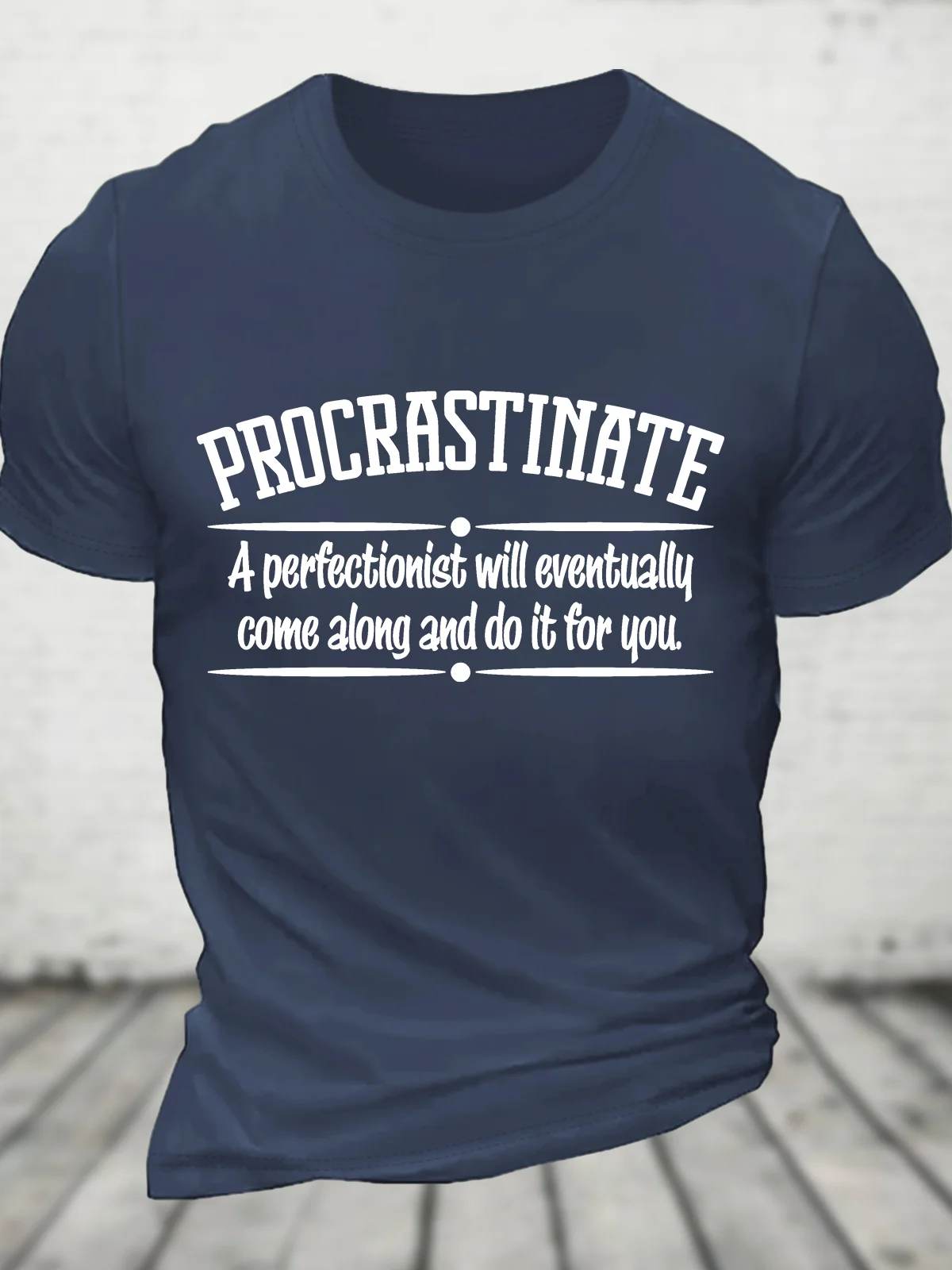 Proactive Procrastinator Cotton T-shirt