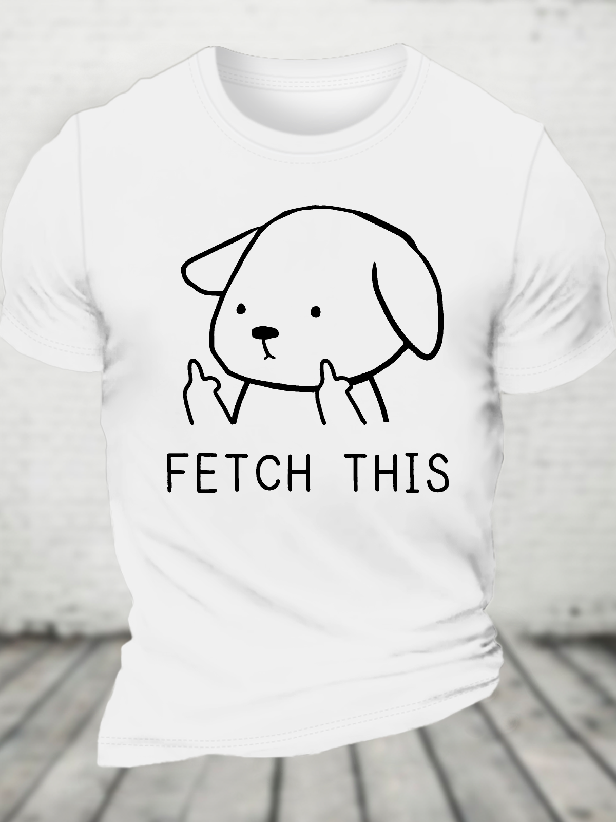 Fetch This Pet Dog Cotton T-Shirt