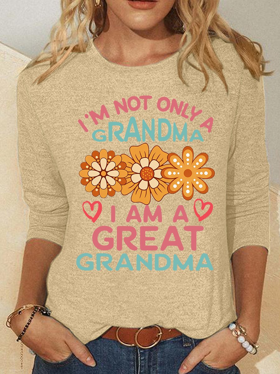 Great Grandma Casual Long Sleeve Shirt