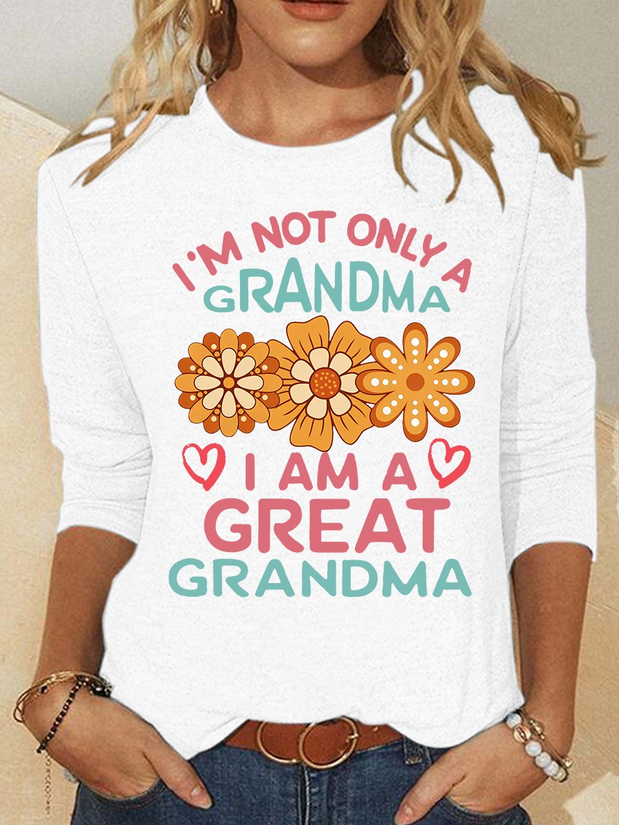 Great Grandma Casual Long Sleeve Shirt