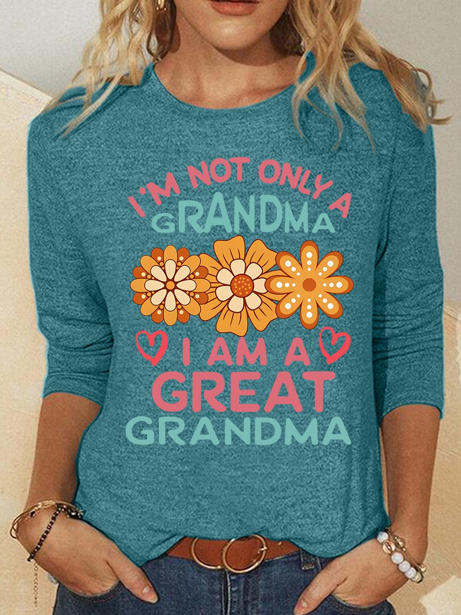 Great Grandma Casual Long Sleeve Shirt