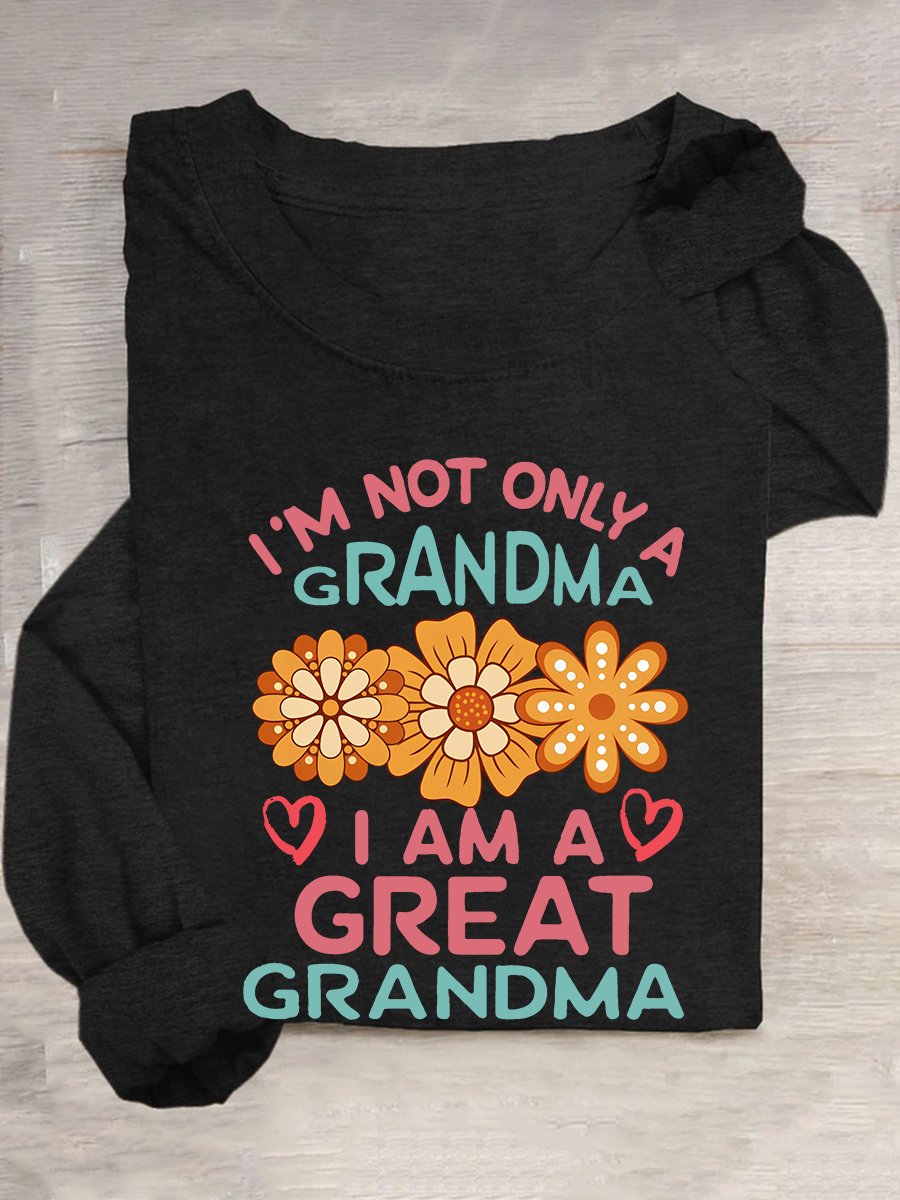 Great Grandma Casual Long Sleeve Shirt