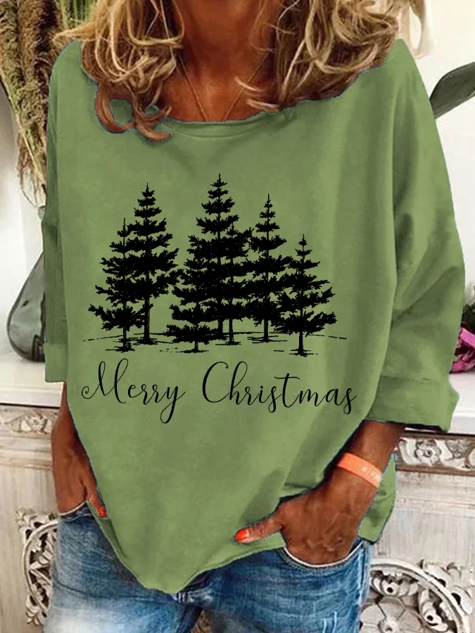 Merry Christmas Casual Sweatshirt