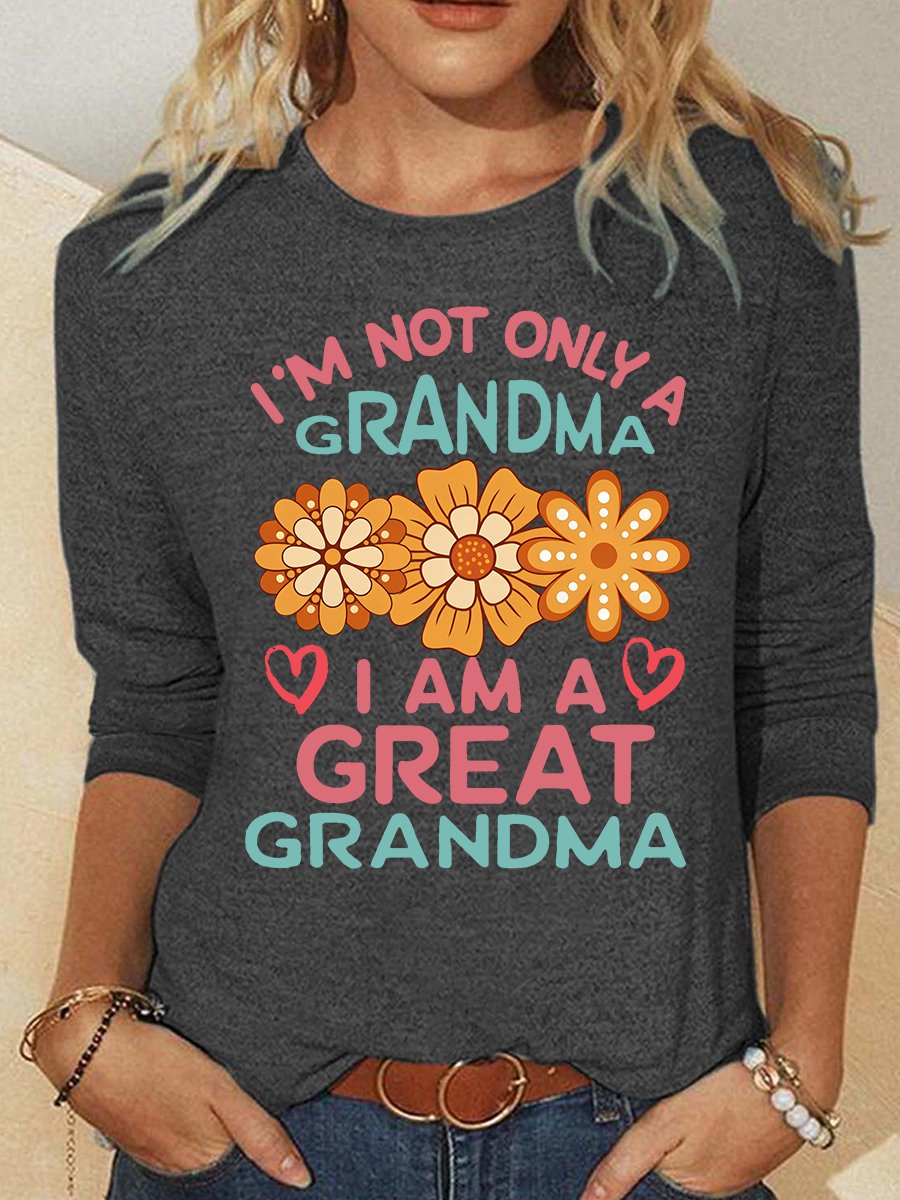 Great Grandma Casual Long Sleeve Shirt