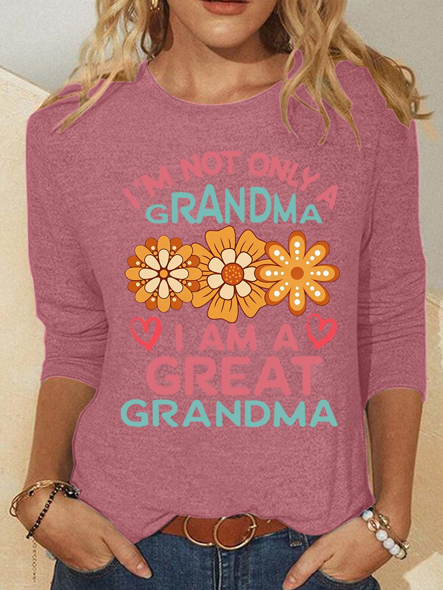 Great Grandma Casual Long Sleeve Shirt