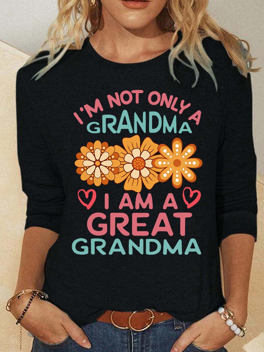 Great Grandma Casual Long Sleeve Shirt