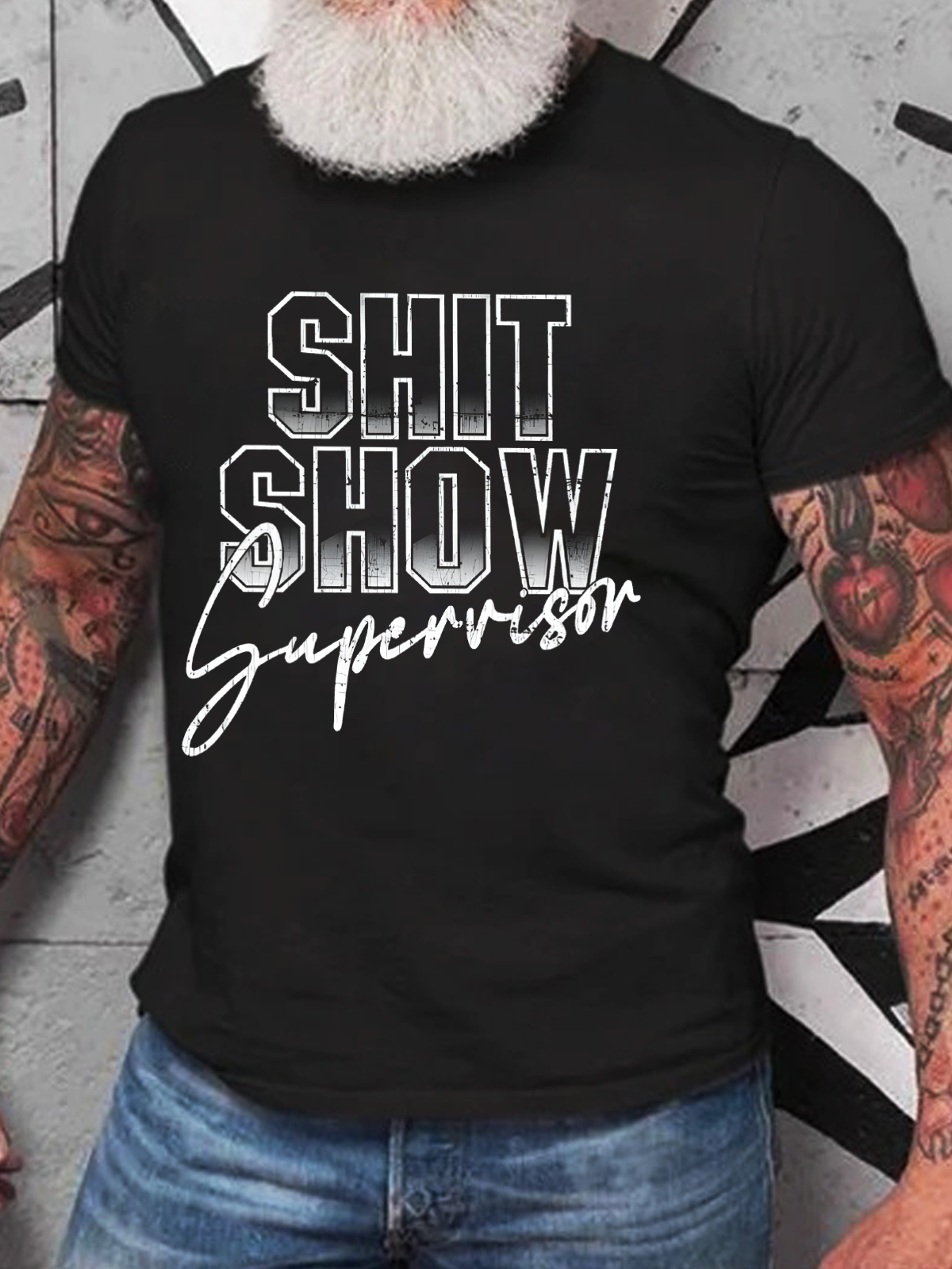 Shit Show Supervisor Cotton T-Shirt