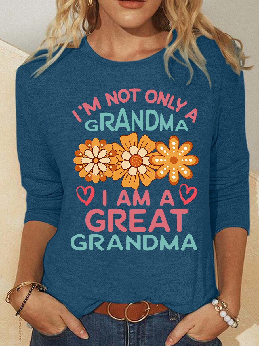 Great Grandma Casual Long Sleeve Shirt