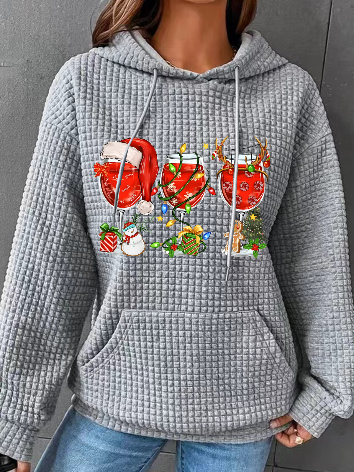 Christmas Wine Sweatshirt