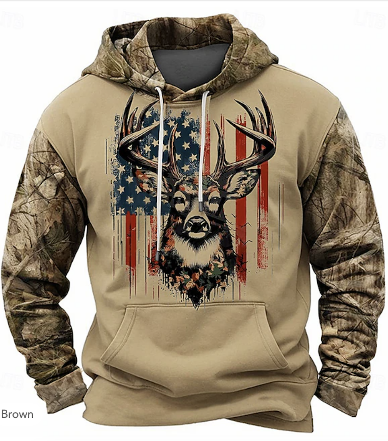 Cotton Animal Casual Regular Fit Hoodie