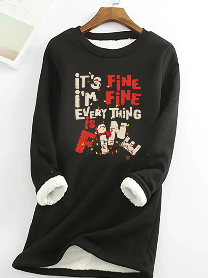 Casual Crew Neck Sweatshirt