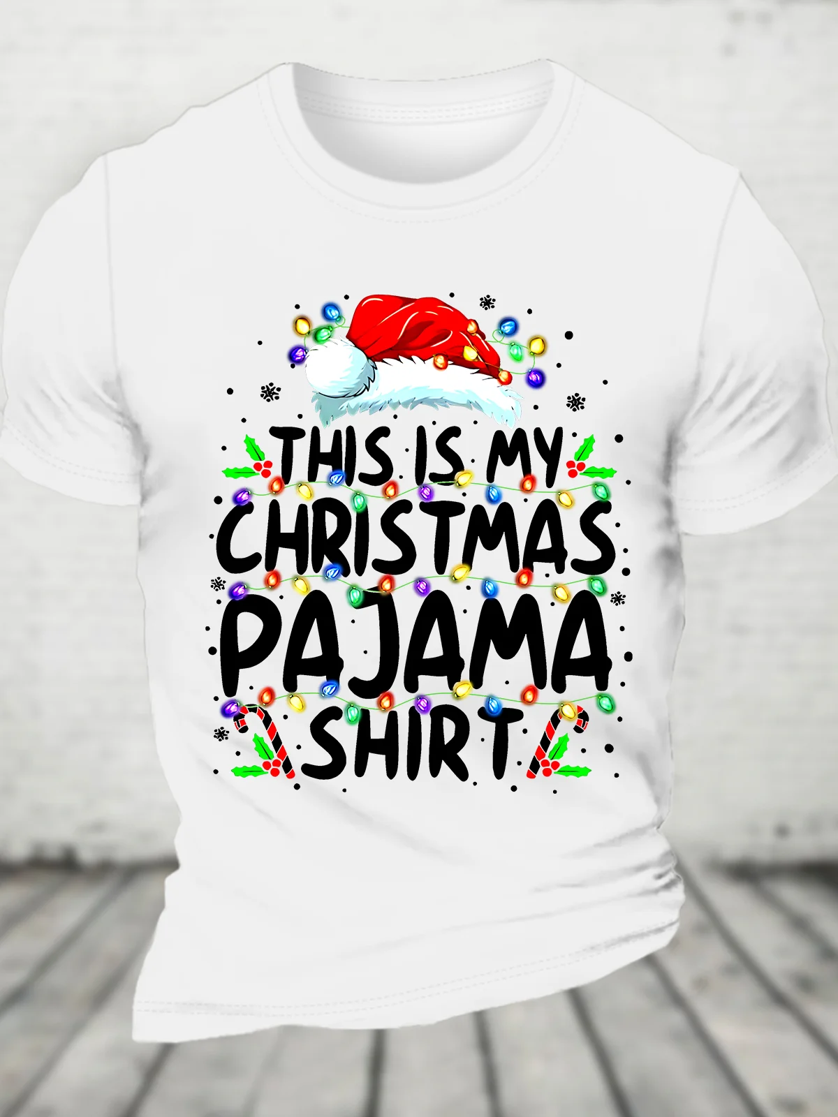 This Is My Christmas Cotton T-shirt