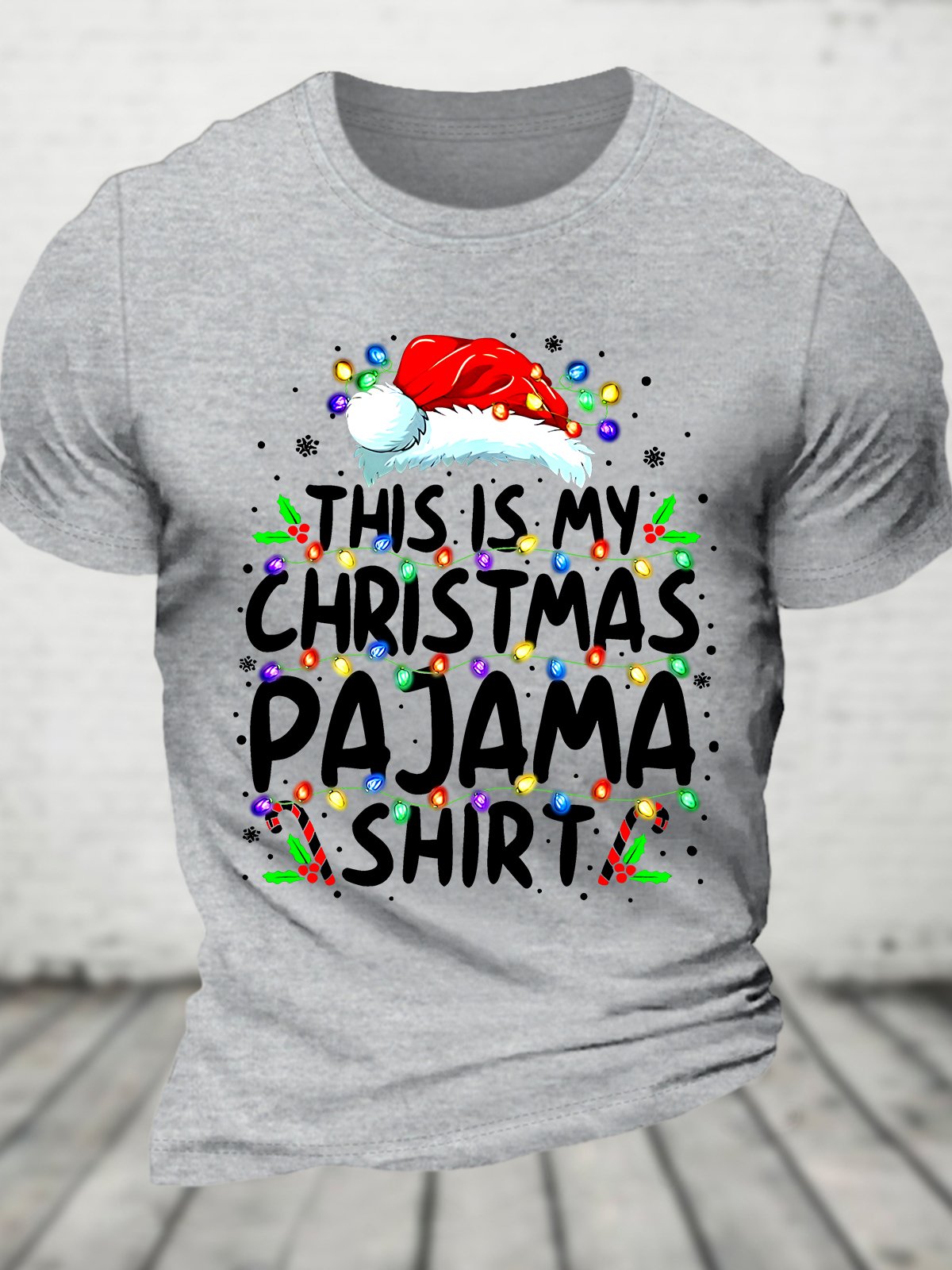 This Is My Christmas Cotton T-shirt