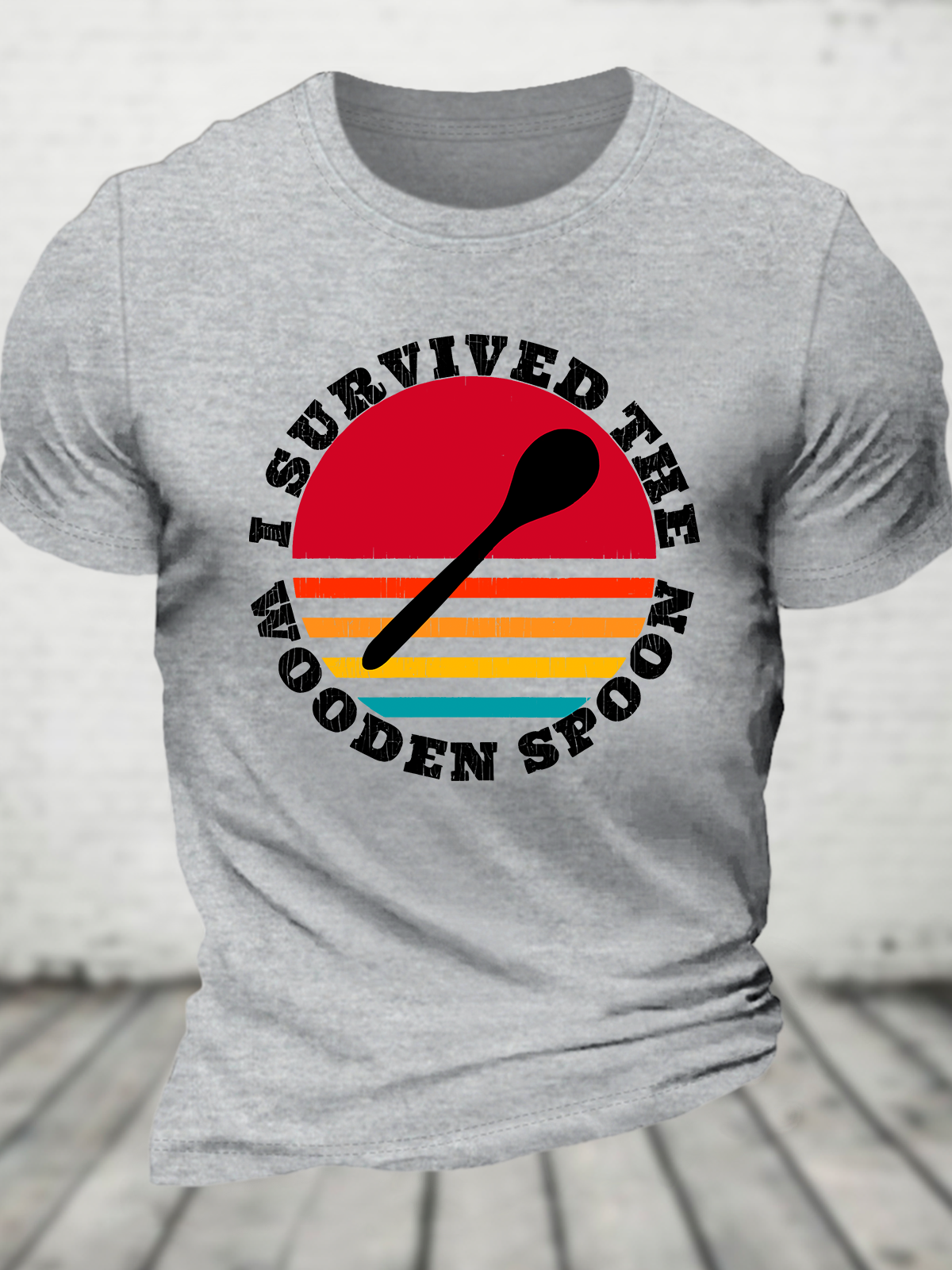 I Survived The Wooden Spoon For Wooden Spoon Survivor Cotton T-Shirt