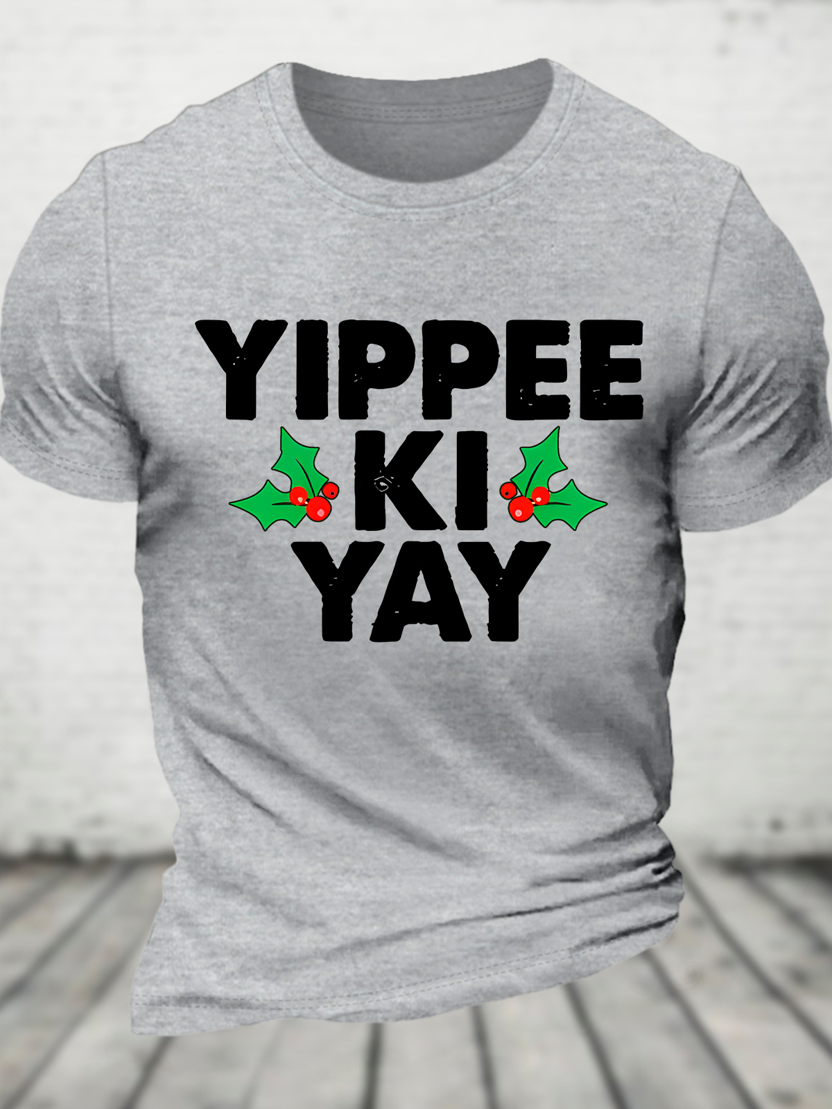 Yippee-Ki-Yay Cotton T-Shirt