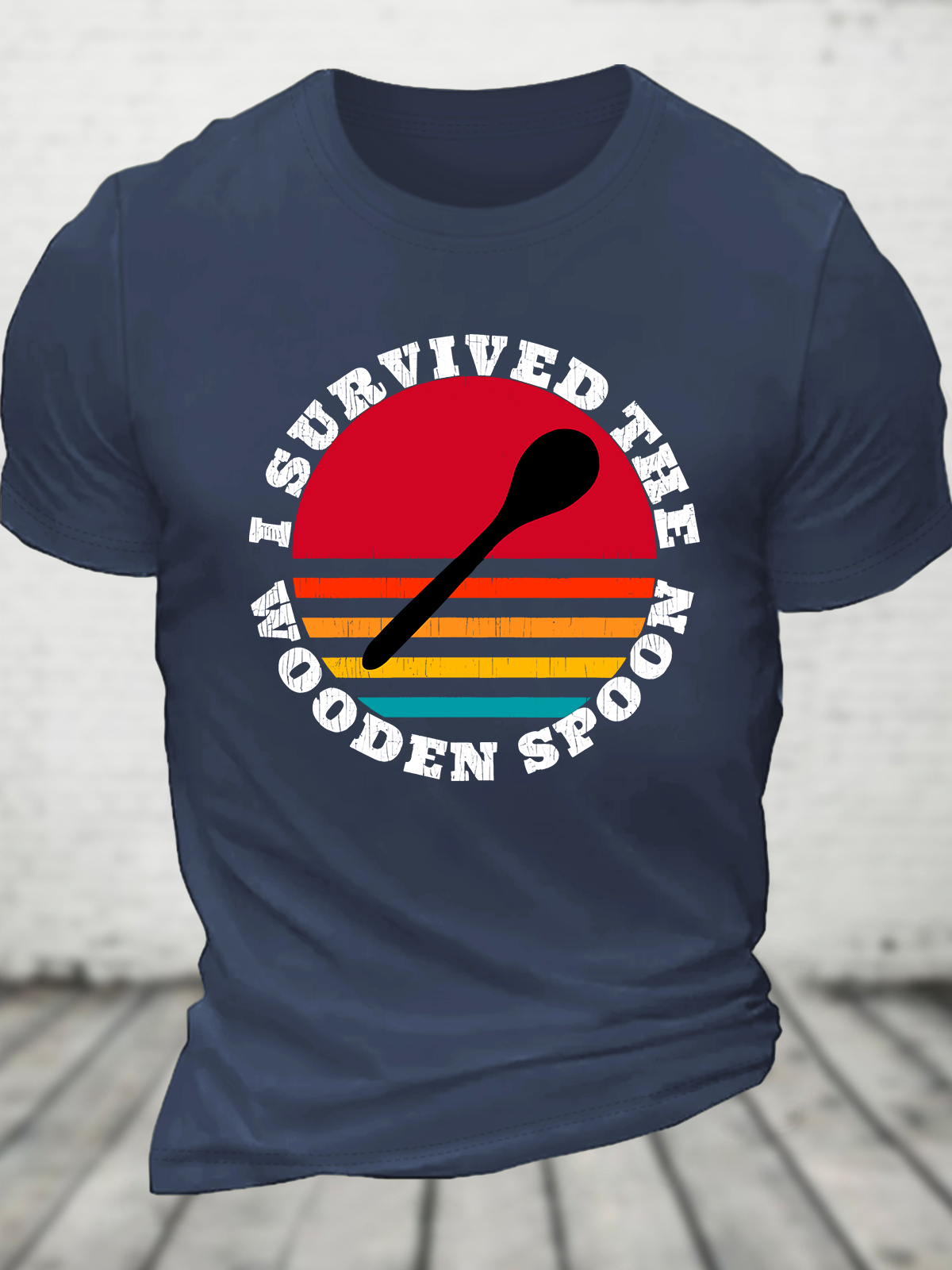 I Survived The Wooden Spoon For Wooden Spoon Survivor Cotton T-Shirt