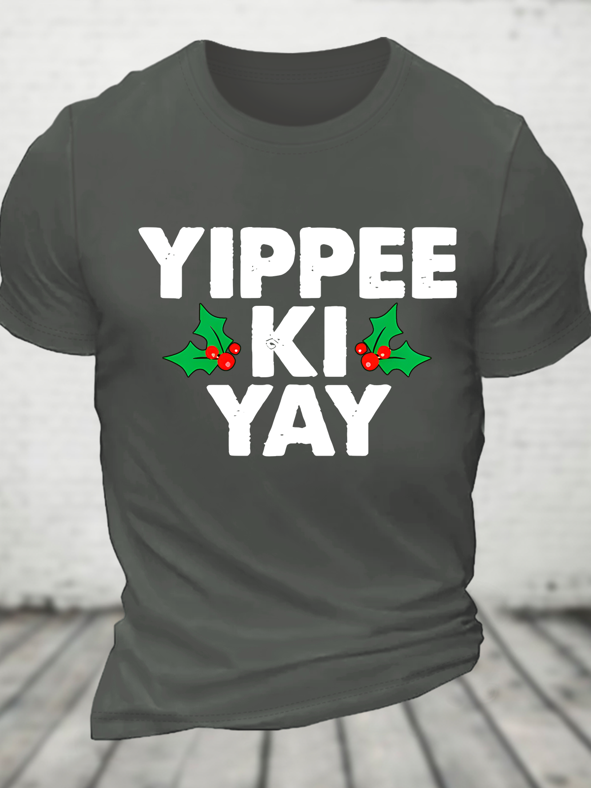 Yippee-Ki-Yay Cotton T-Shirt