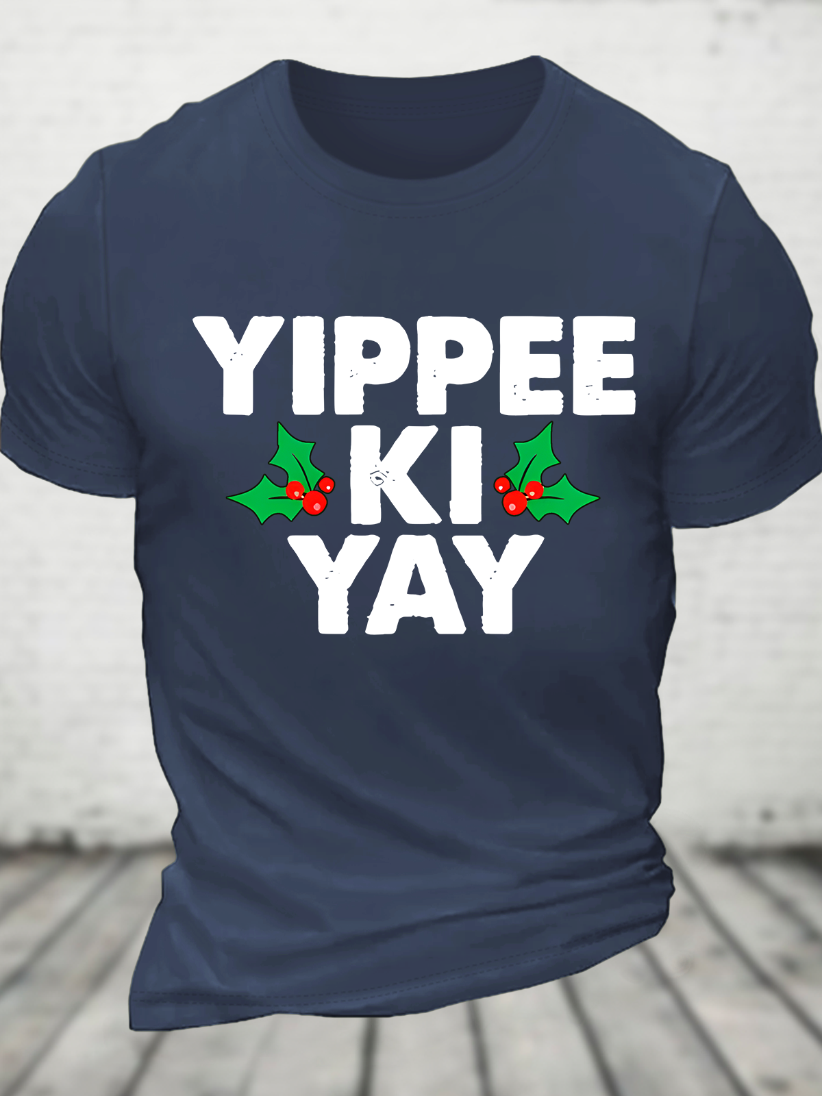 Yippee-Ki-Yay Cotton T-Shirt