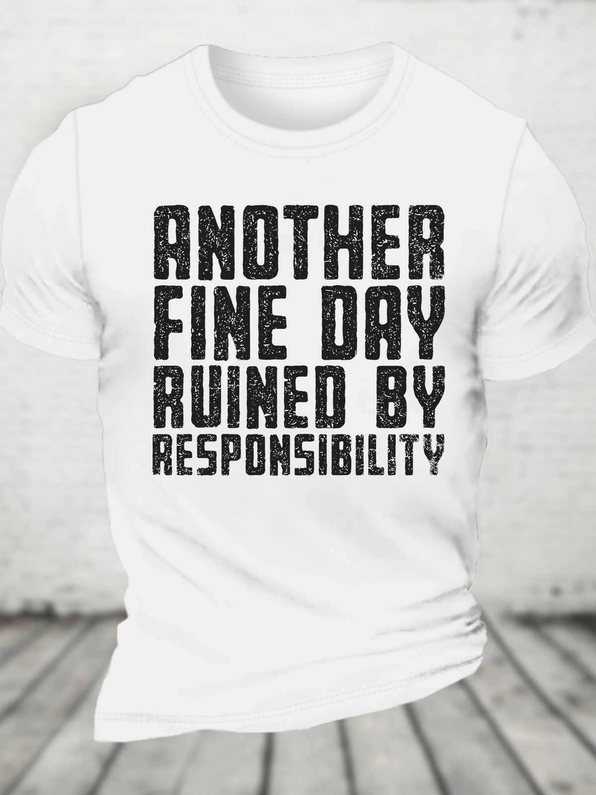 Another Fine Day Cotton T-Shirt