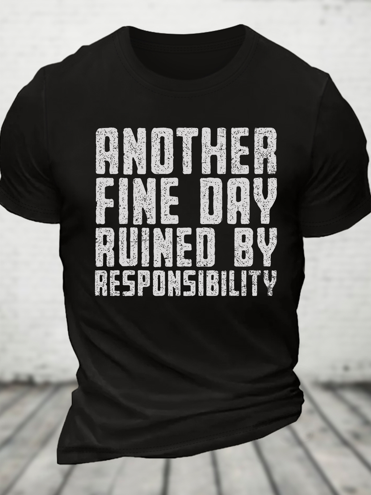 Another Fine Day Cotton T-Shirt