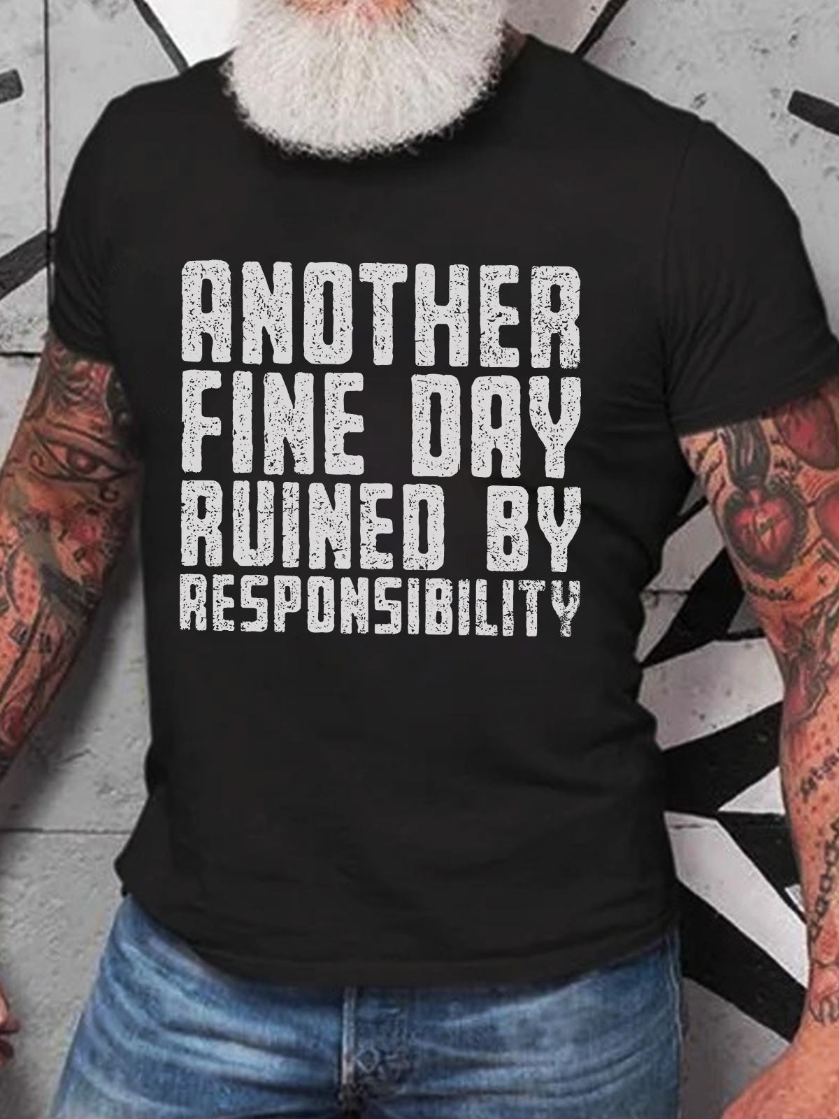 Another Fine Day Cotton T-Shirt