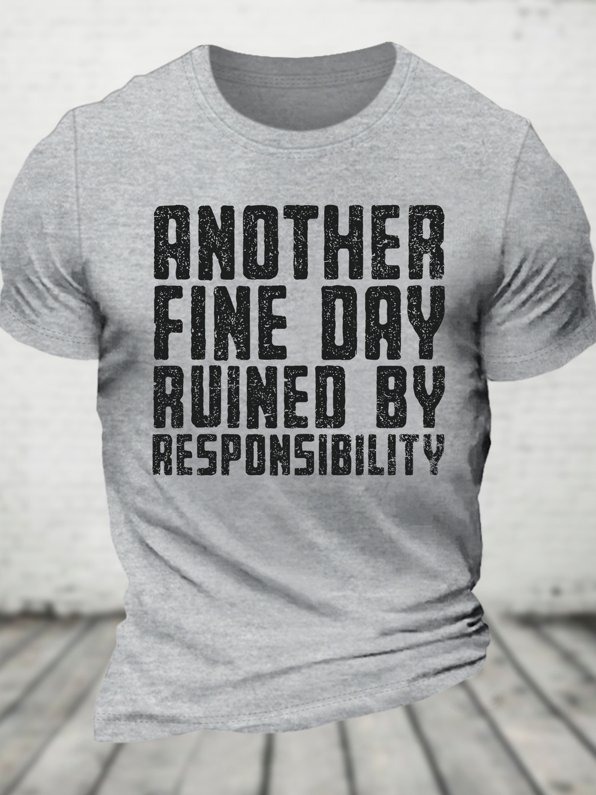 Another Fine Day Cotton T-Shirt