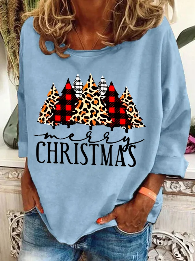 Christmas Tree Casual Sweatshirt