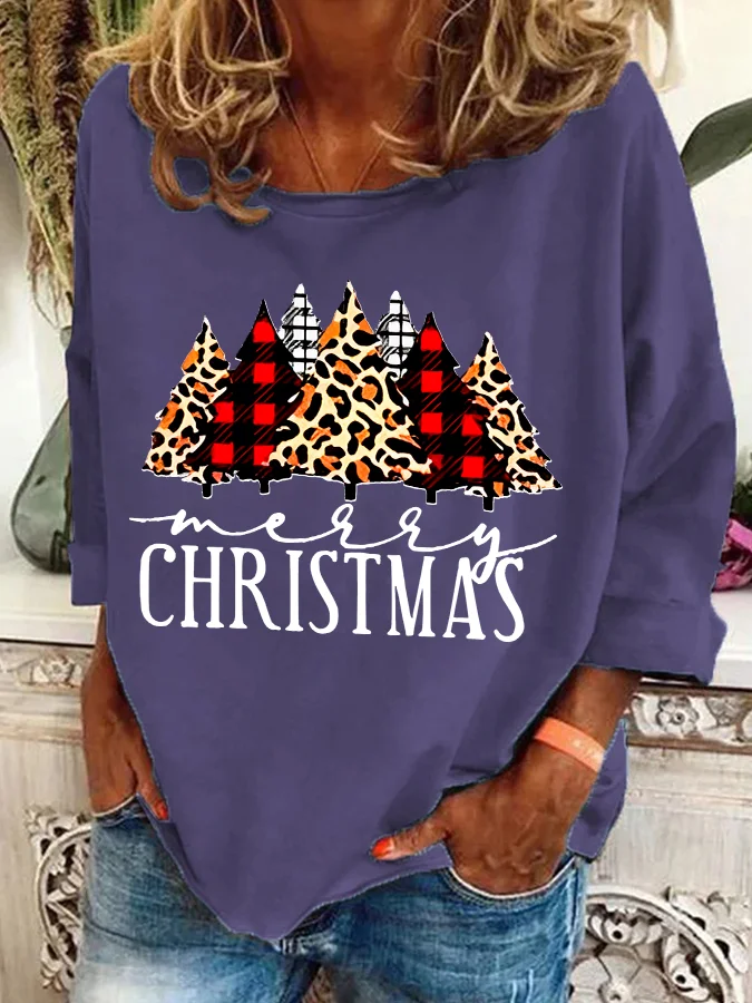 Christmas Tree Casual Sweatshirt