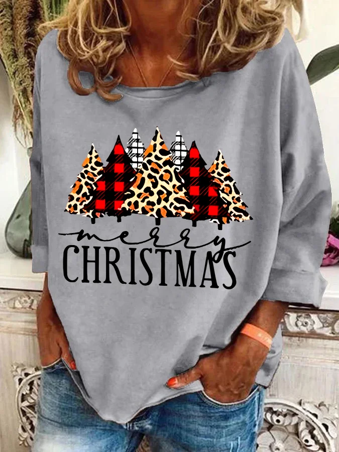 Christmas Tree Casual Sweatshirt