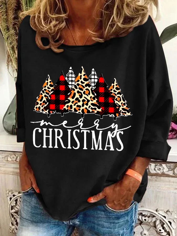 Christmas Tree Casual Sweatshirt