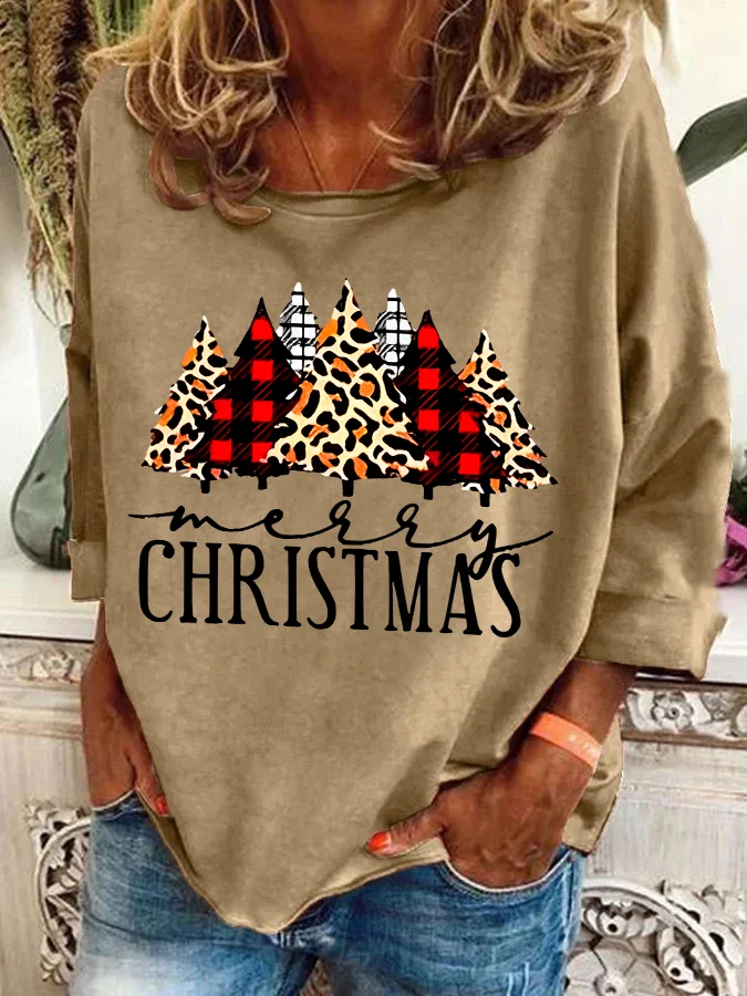 Christmas Tree Casual Sweatshirt