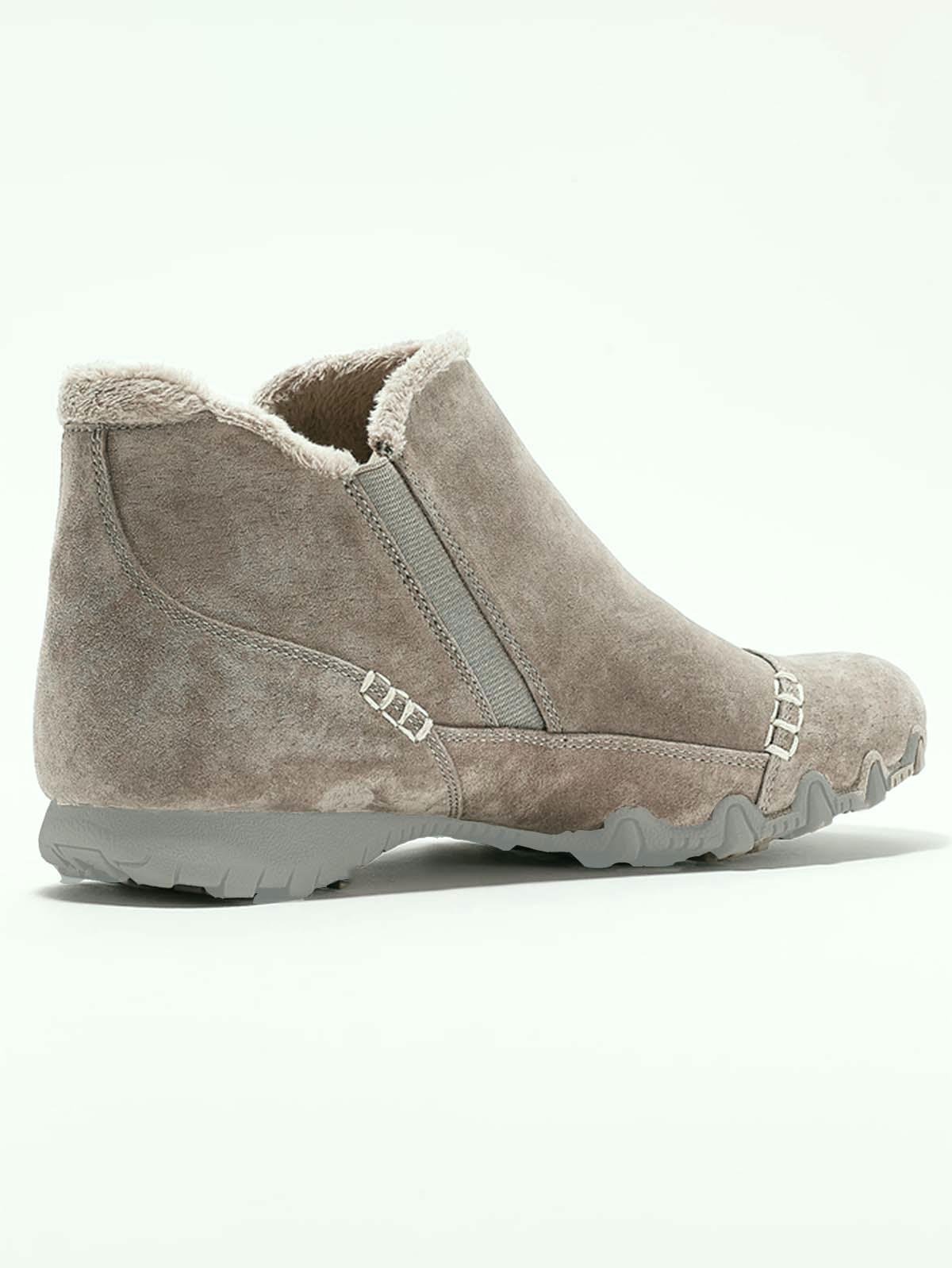 Casual Faux Fur Cotton-Padded Boots