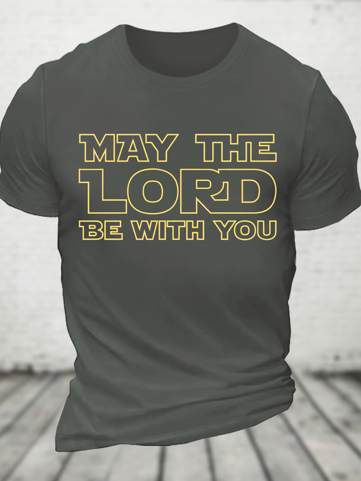 May The Lord Be With You Cotton T-Shirt