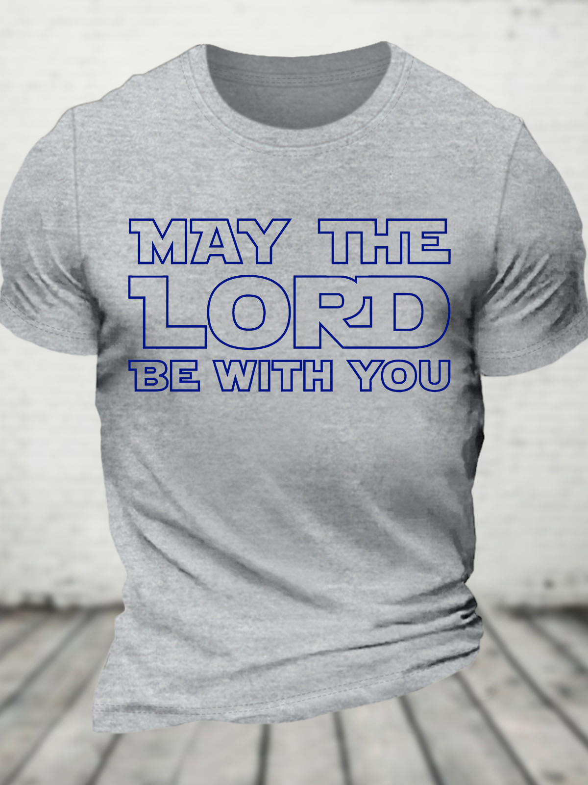 May The Lord Be With You Cotton T-Shirt