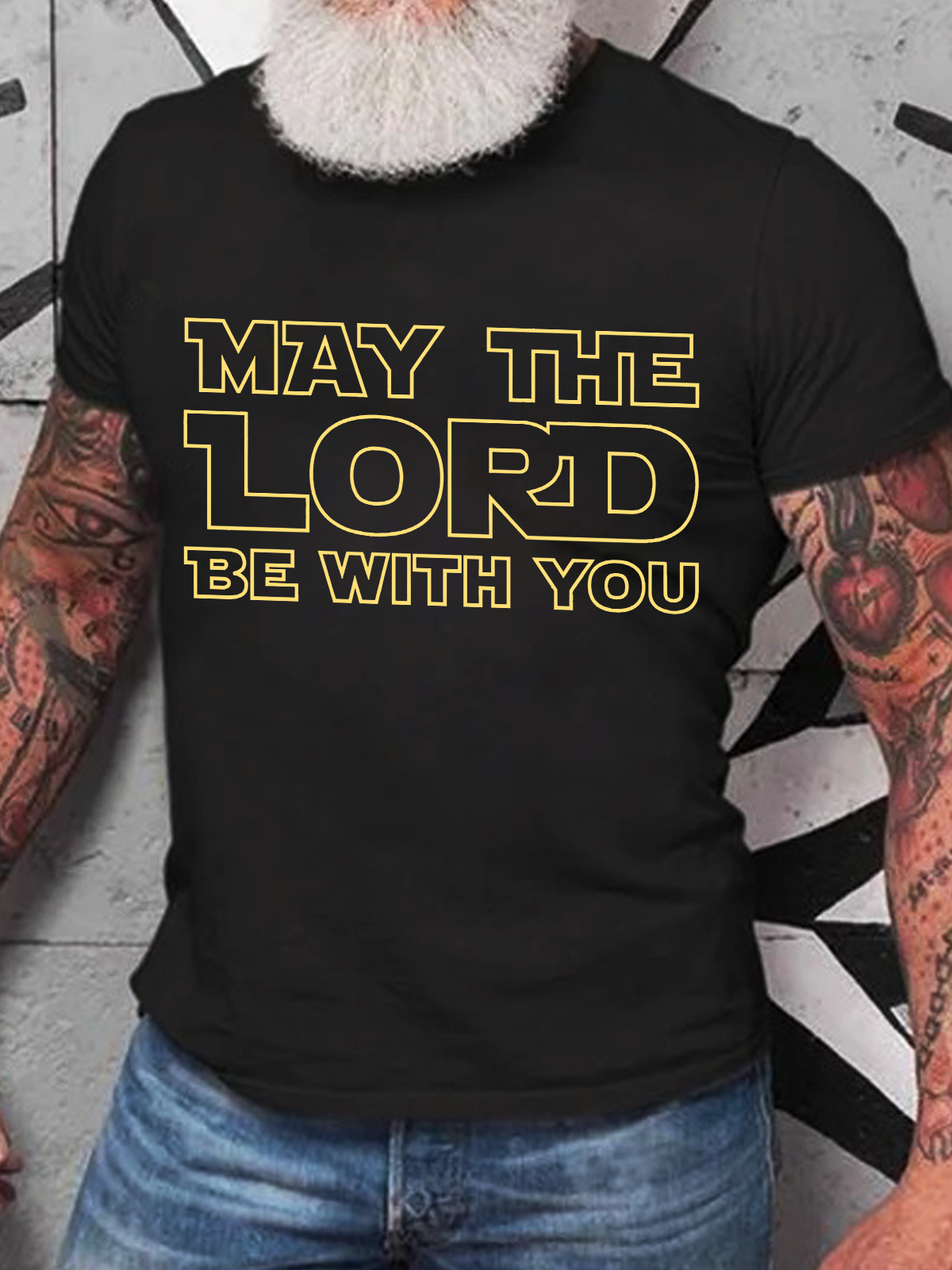 May The Lord Be With You Cotton T-Shirt