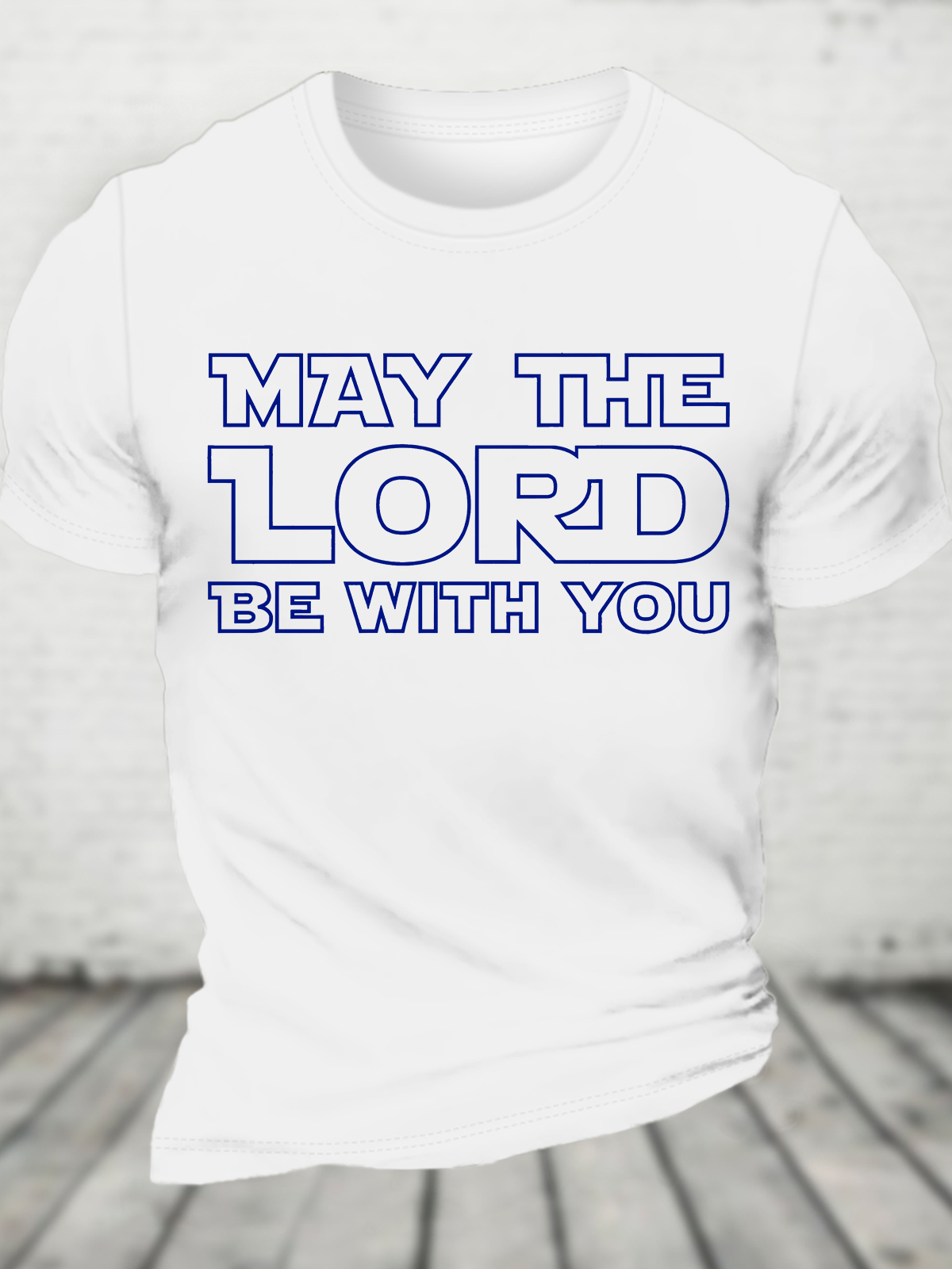 May The Lord Be With You Cotton T-Shirt