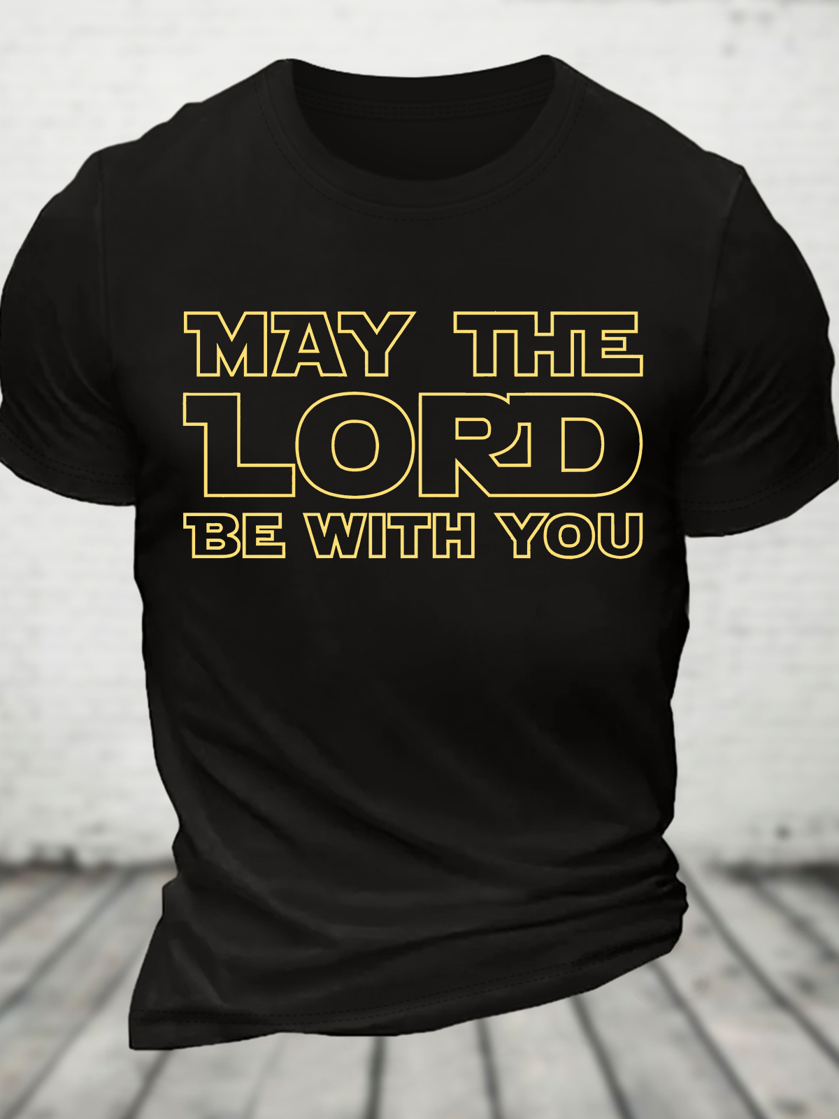 May The Lord Be With You Cotton T-Shirt