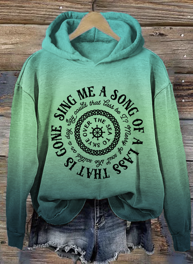 Sing Me A Song Tv Show Inspired Gradient Hoodie