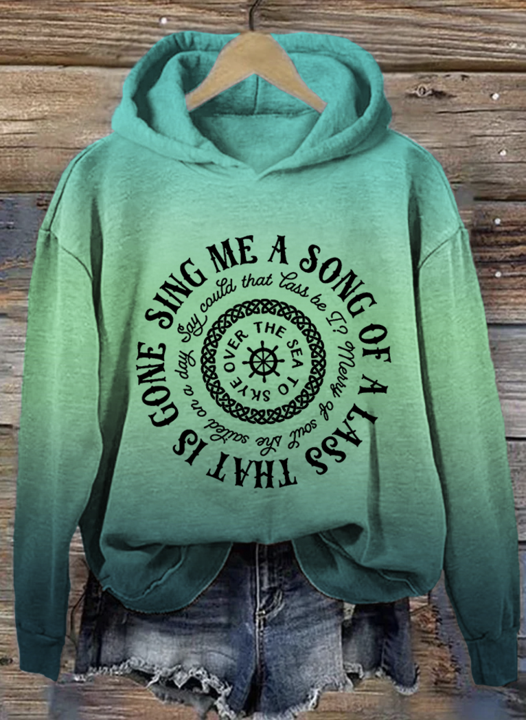 Sing Me A Song Tv Show Inspired Gradient Hoodie