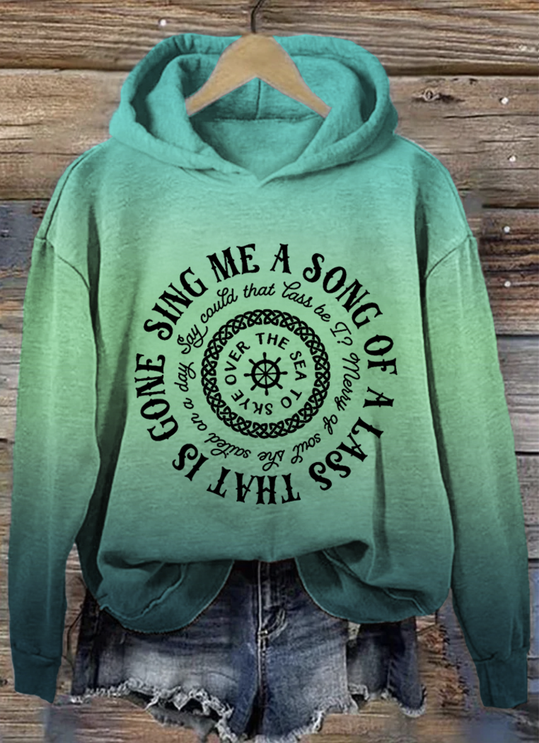 Sing Me A Song Tv Show Inspired Gradient Hoodie